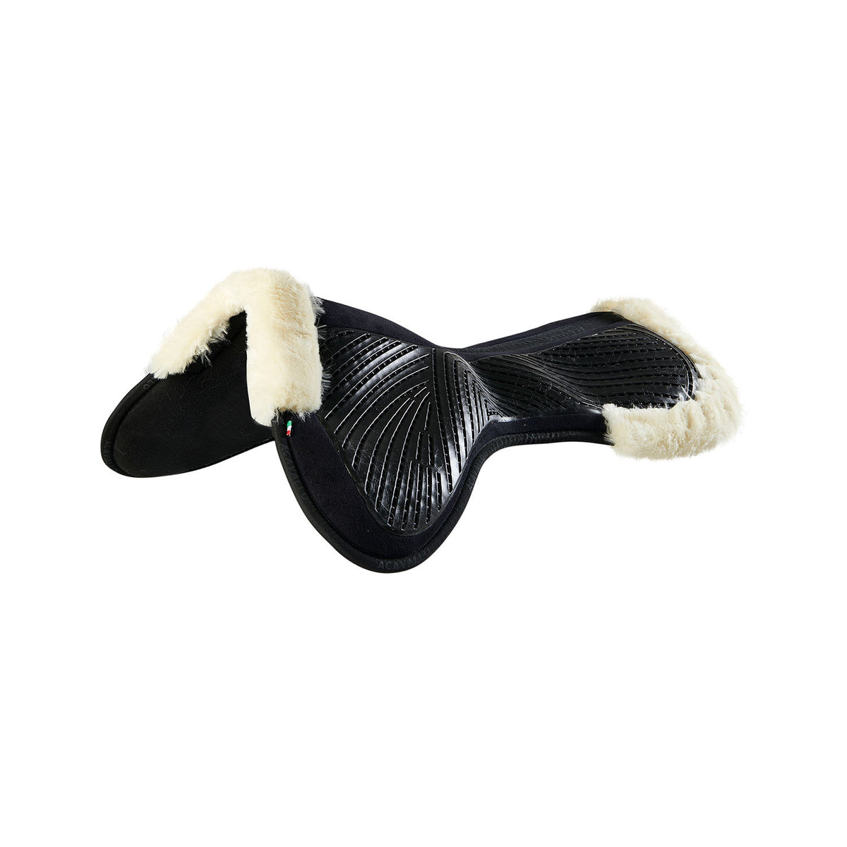 Acavallo Pad MF-S JCCS-S CW-CS suede cut-out faux sheepskin gel grip flat