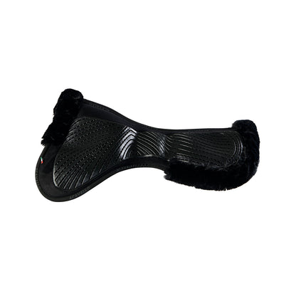 Acavallo Pad MF-S JCCS-S CW-CS suede cut-out faux sheepskin gel grip flat