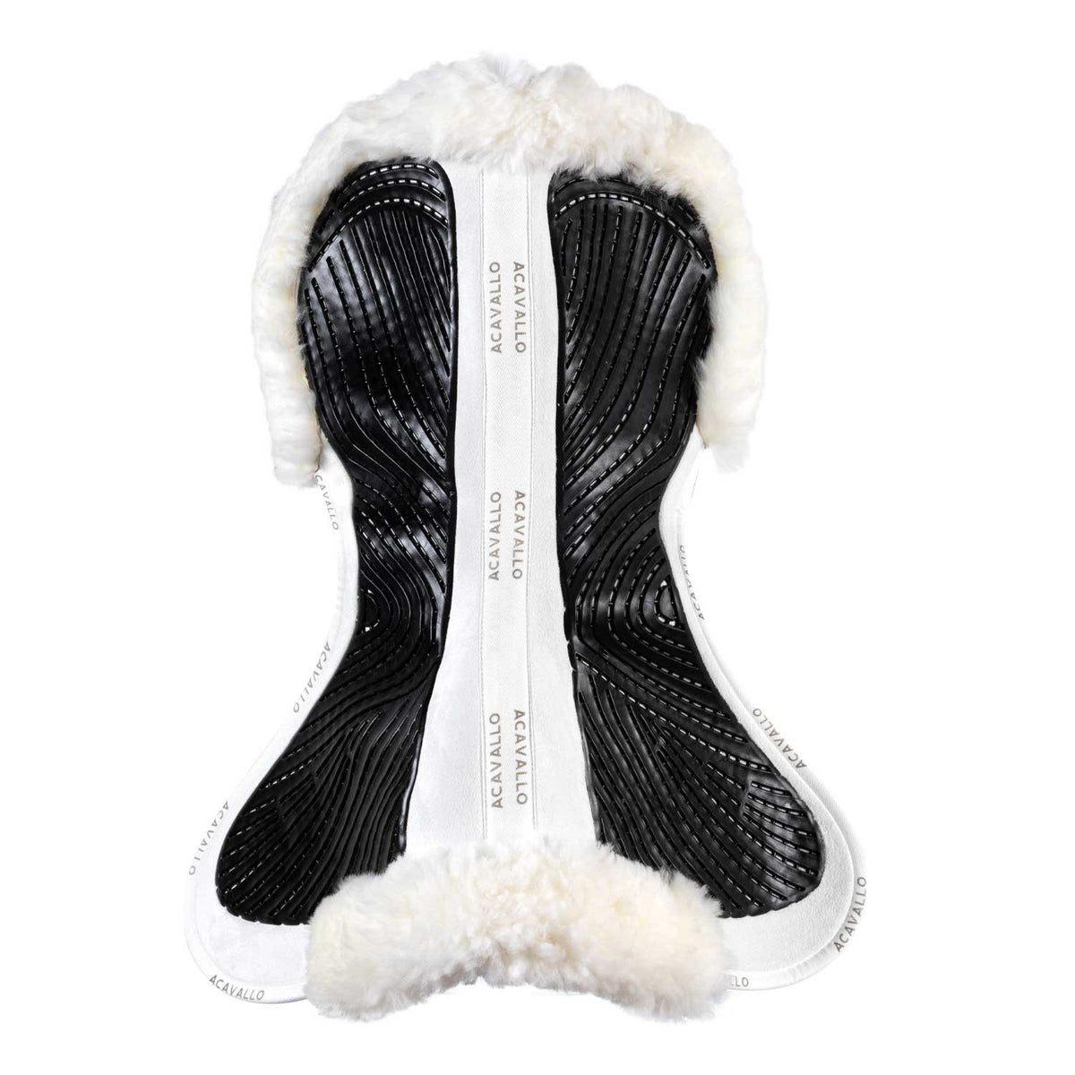 Acavallo Pad SP JCCS CW-CS suede cut-out sheepskin twin sided gel flat