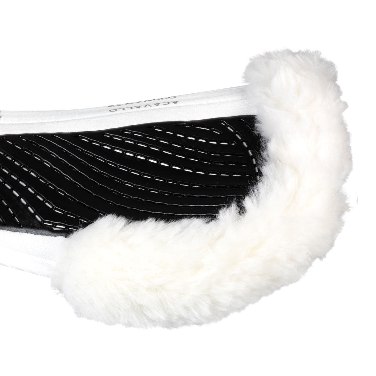 Acavallo Pad SP JCCS CW-CS suede cut-out sheepskin twin sided gel flat
