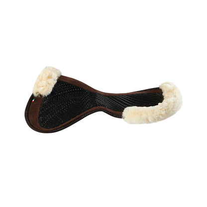 Acavallo Pad SP JCCS CW-CS suede cut-out sheepskin twin sided gel flat