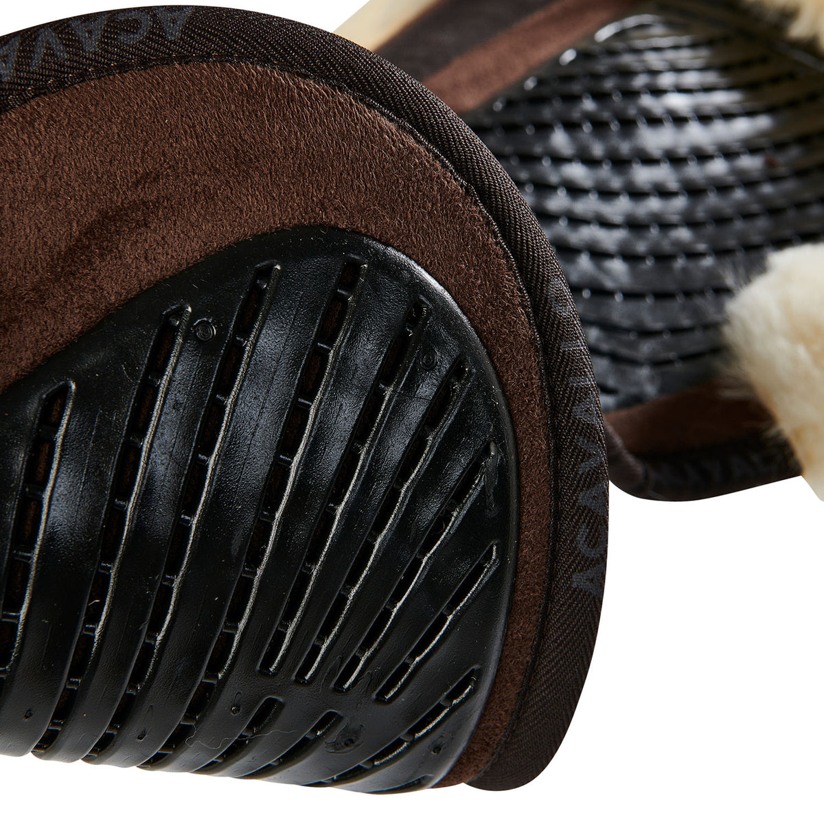 Acavallo Pad SP JCCS CW-CS suede cut-out sheepskin twin sided gel flat