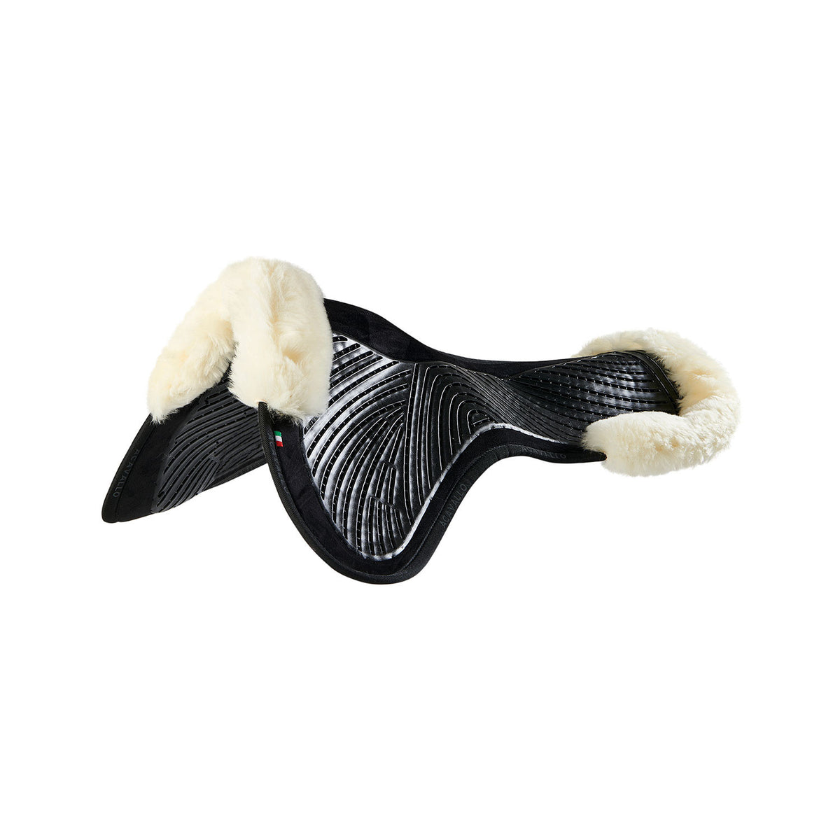 Acavallo Pad SP JCCS CW-CS suede cut-out sheepskin twin sided gel flat