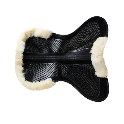Acavallo Pad SP JCCS CW-CS suede cut-out sheepskin twin sided gel flat