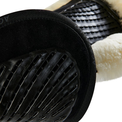 Acavallo Pad SP JCCS CW-CS suede cut-out sheepskin twin sided gel flat