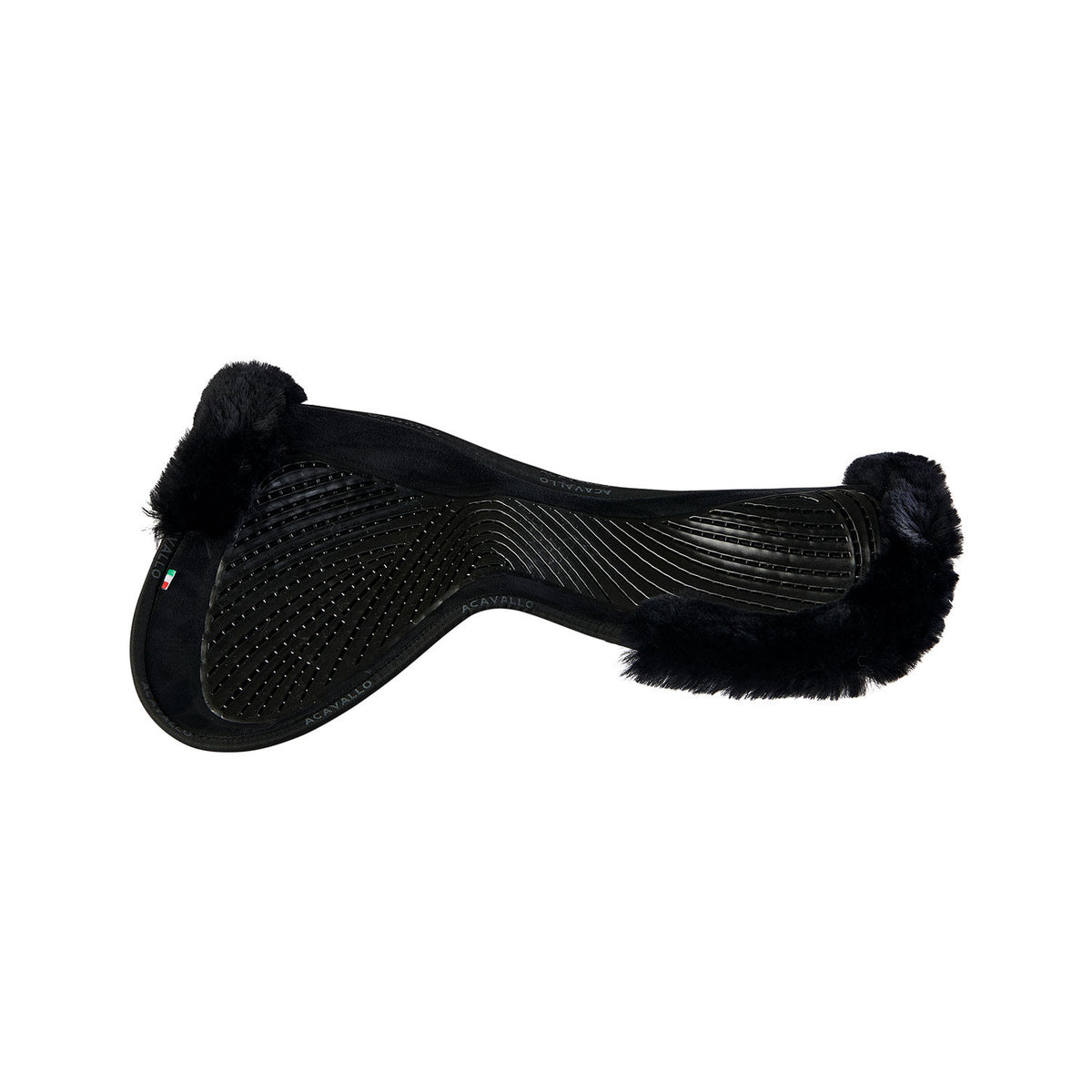Acavallo Pad SP JCCS CW-CS suede cut-out sheepskin twin sided gel flat