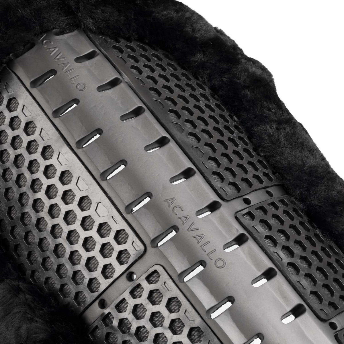 Acavallo Piuma-FS Aerobalance EVA gel pad cut-out flat