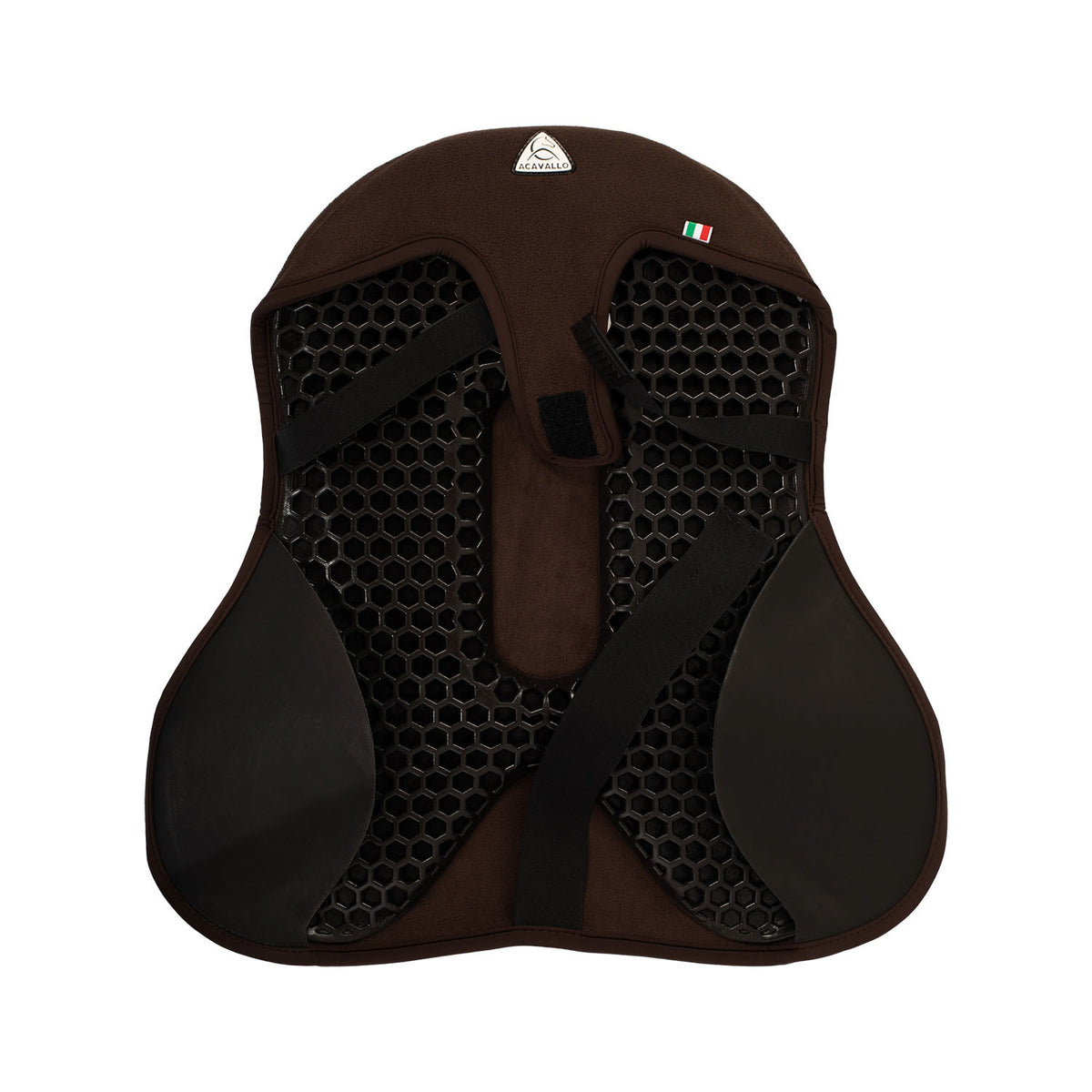 Acavallo Ortho-Pubis seat saver dressage Hexagonal gel-in Dri-lex 20mm