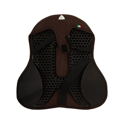 Acavallo Ortho-Pubis seat saver dressage Hexagonal gel-in Dri-lex 20mm