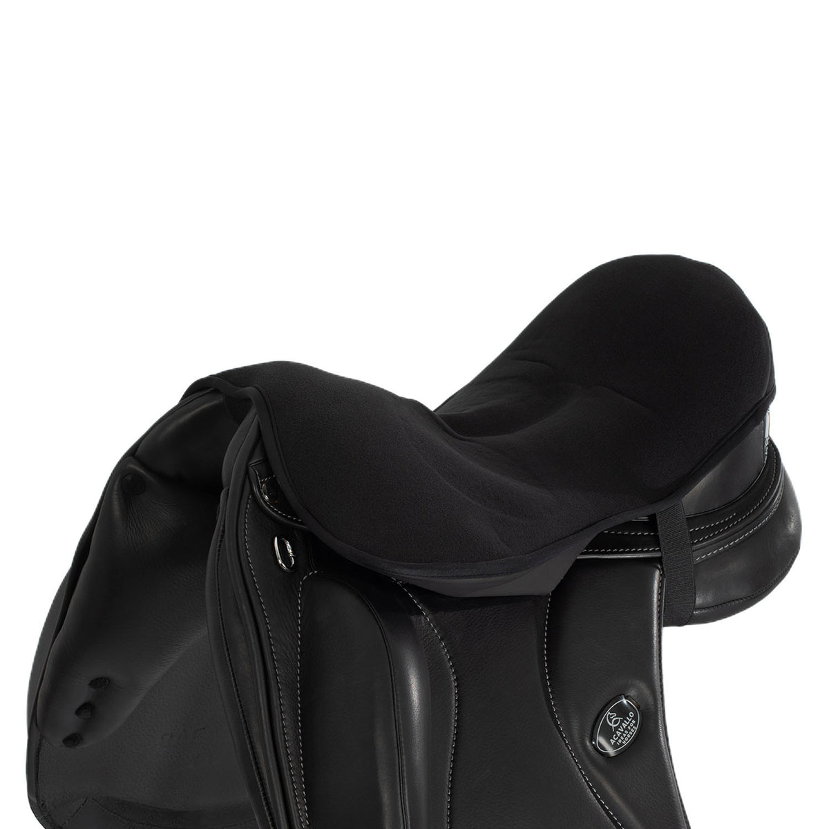 Acavallo Ortho-Pubis seat saver dressage Hexagonal gel-in Dri-lex 20mm