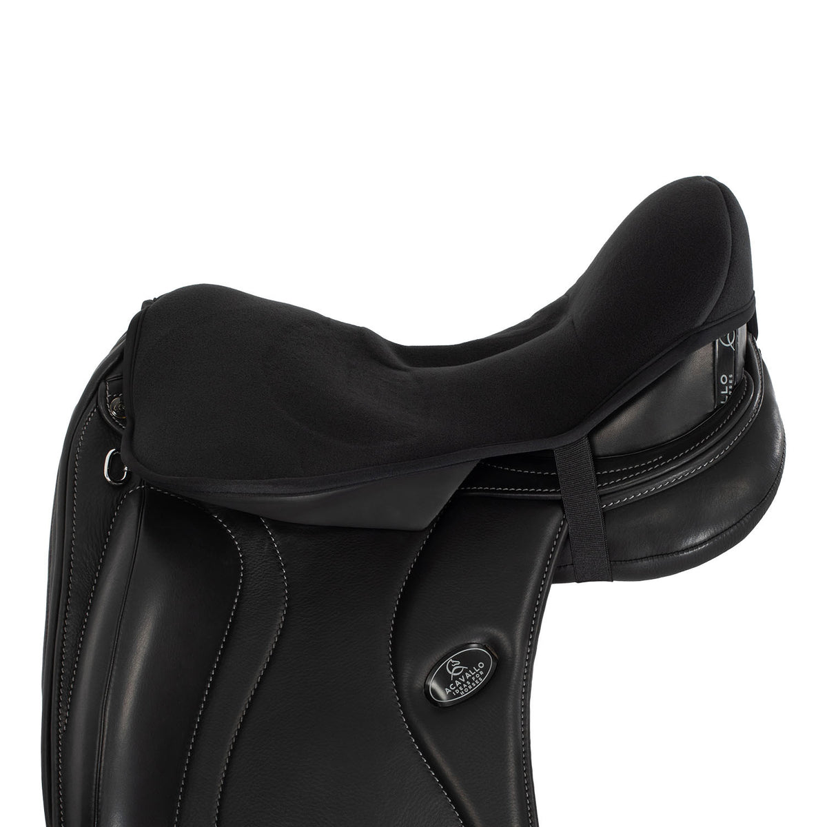Acavallo Ortho-Pubis seat saver dressage Hexagonal gel-in Dri-lex 20mm