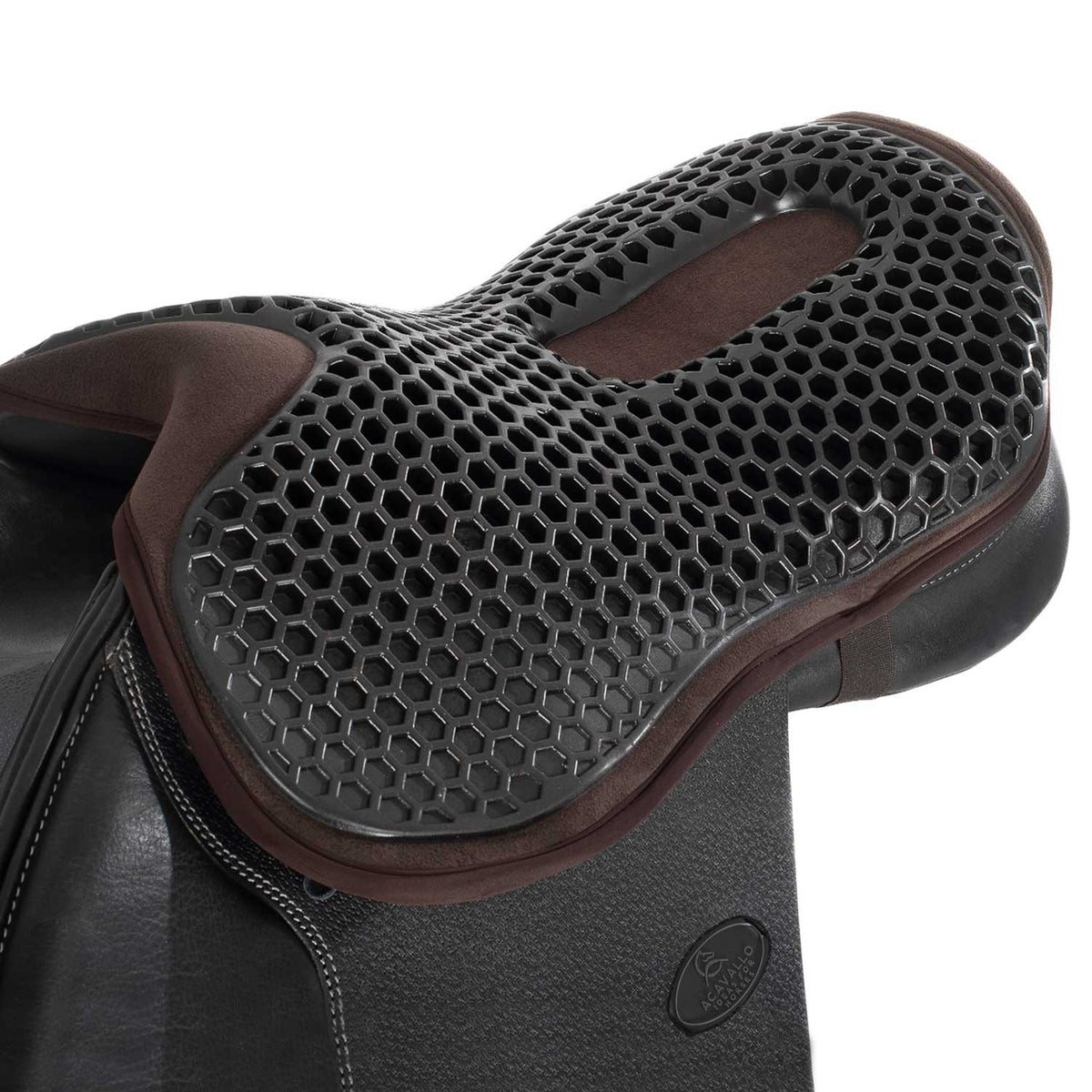 Acavallo Ortho-Coccyx seat saver jumping Hexagonal gel-out Dri-lex 20mm