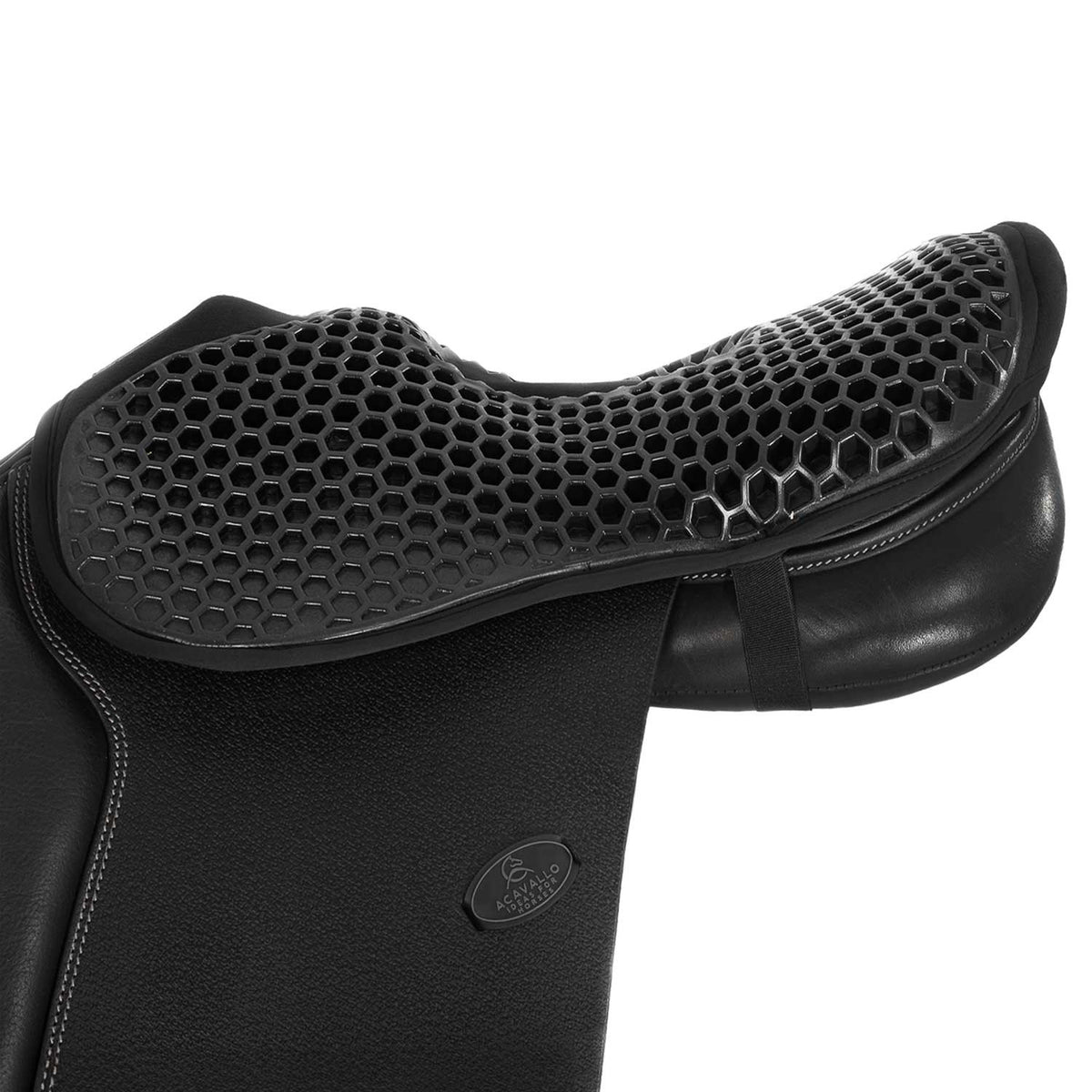 Acavallo Ortho-Pubis seat saver jumping Hexagonal gel-out Dri-lex 20mm