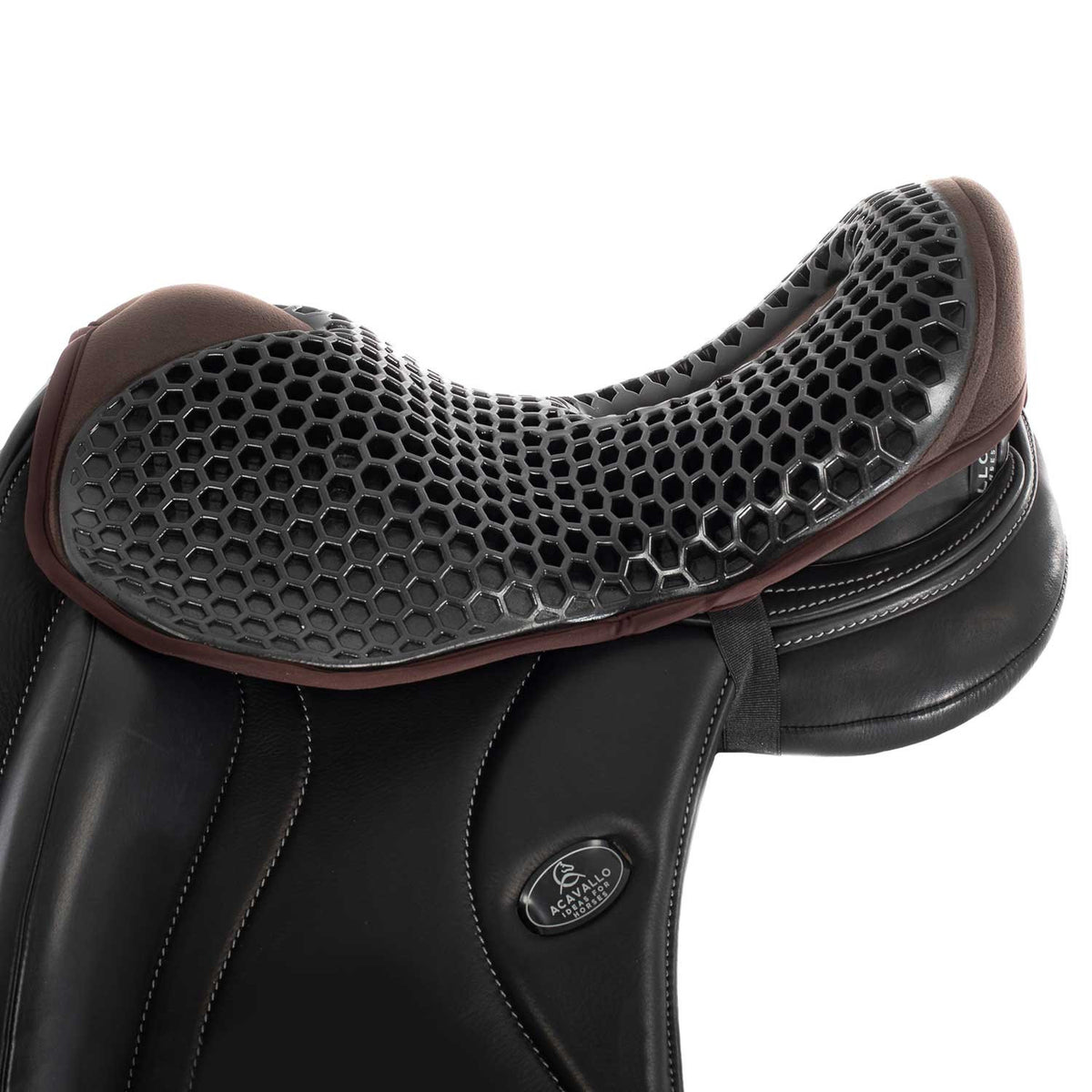 Acavallo Ortho-Coccyx seat saver dressage Hexagonal gel-out Dri-lex 20mm