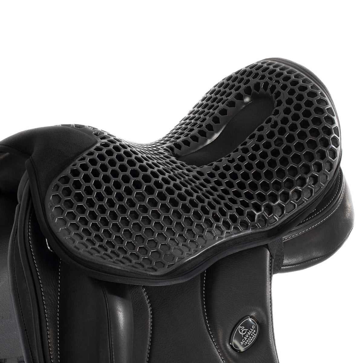 Acavallo Ortho-Coccyx seat saver dressage Hexagonal gel-out Dri-lex 20mm