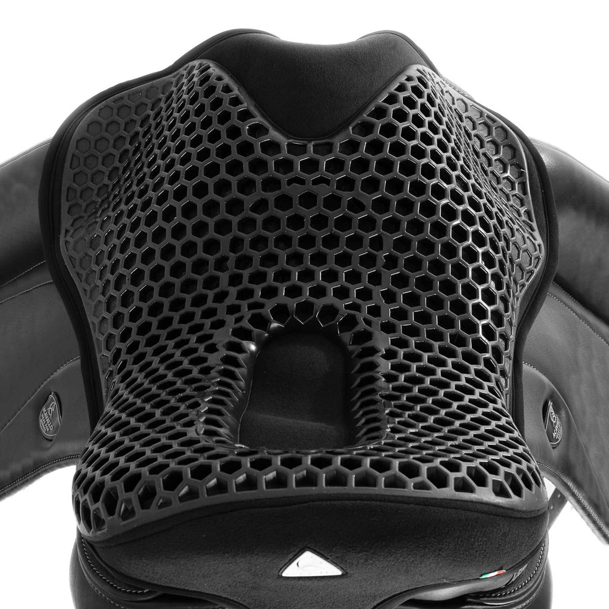 Acavallo Ortho-Coccyx seat saver dressage Hexagonal gel-out Dri-lex 20mm
