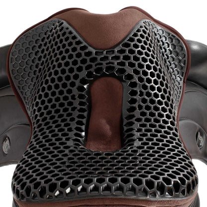 Acavallo Ortho-Pubis seat saver dressage Hexagonal gel-out Dri-lex 20mm