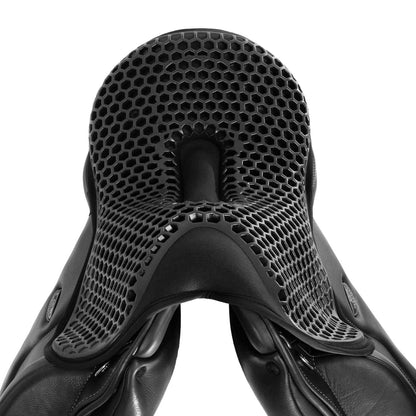 Acavallo Ortho-Pubis seat saver dressage Hexagonal gel-out Dri-lex 20mm