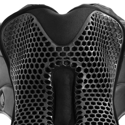 Acavallo Ortho-Pubis seat saver dressage Hexagonal gel-out Dri-lex 20mm