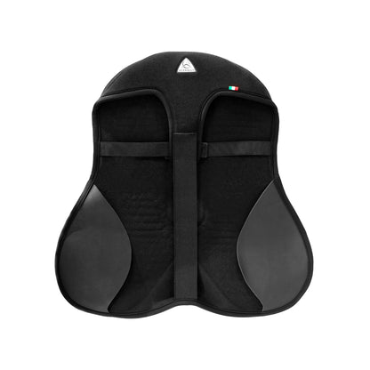 Acavallo Ortho-Pubis seat saver dressage Hexagonal gel-out Dri-lex 20mm