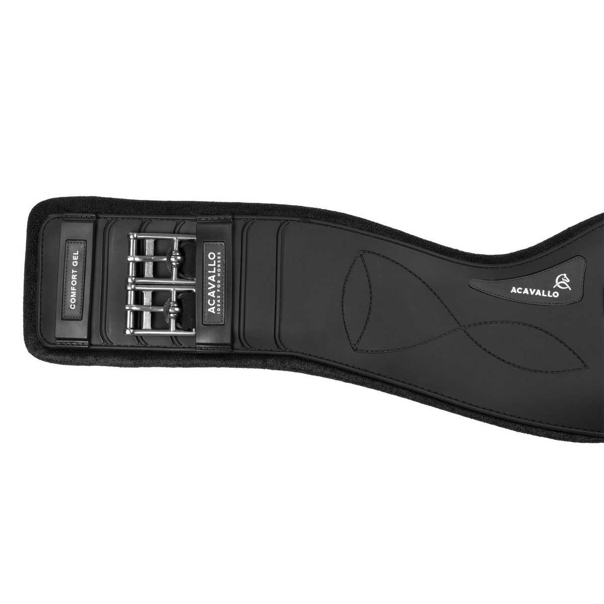Acavallo Anatomical dressage girth gel pvc