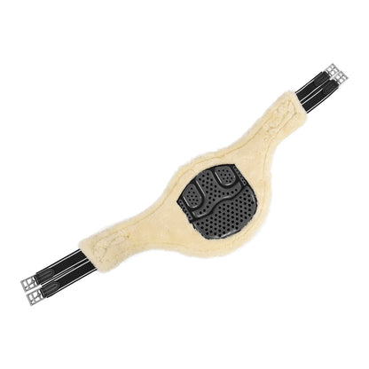 Acavallo Jumping stud guard girth Classic gel PVC detachable faux sheepskin