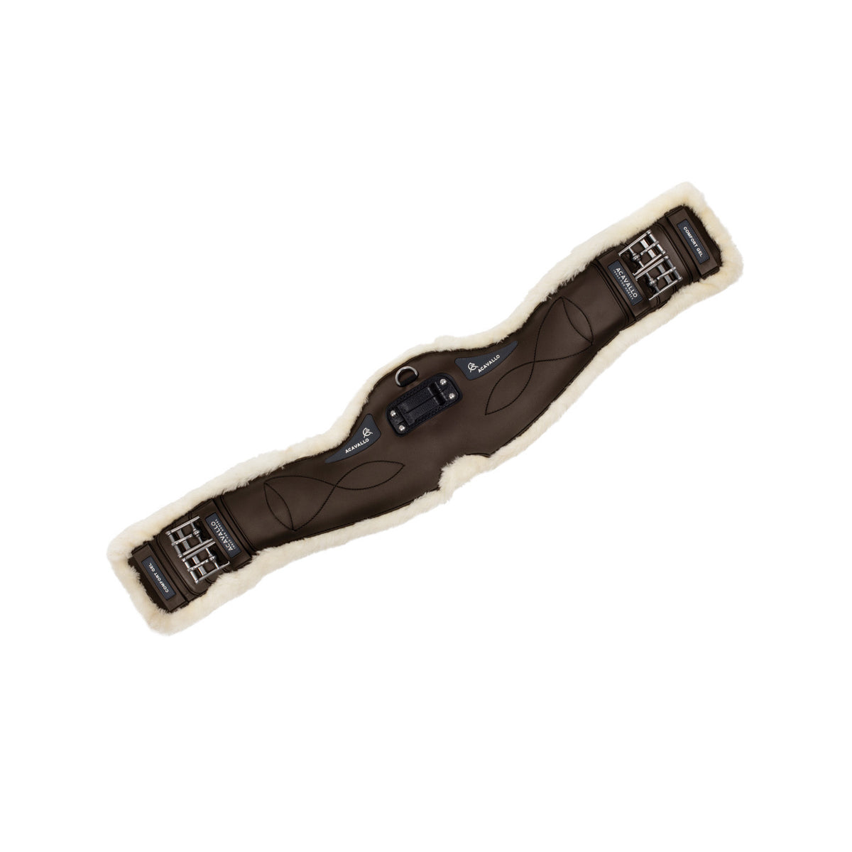 Acavallo Dressage girth Classic gel sheepskin