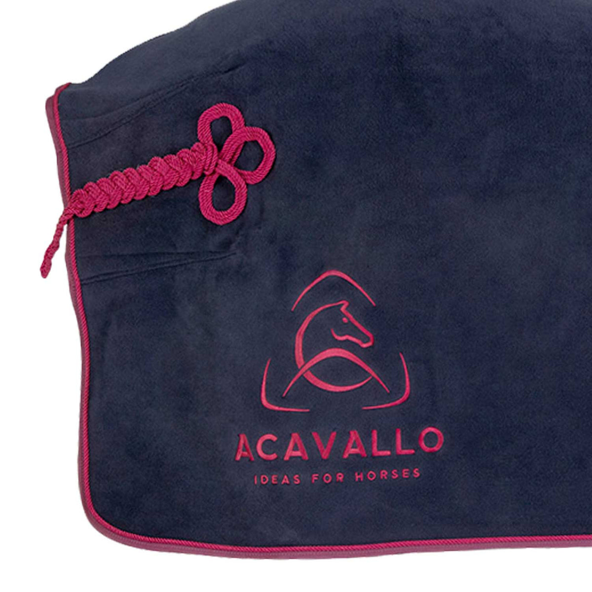 Acavallo Fleece stable rug padded collar 800g