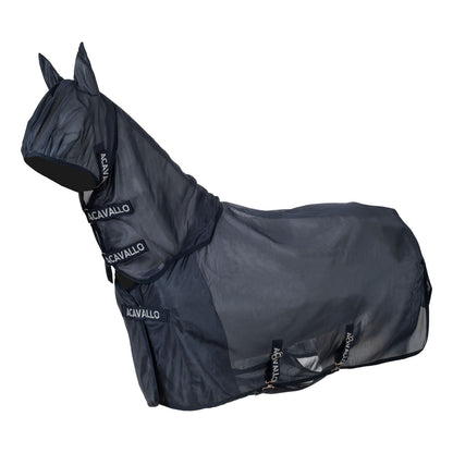 Acavallo Fly rug in breathable fabric with mask and neck cover