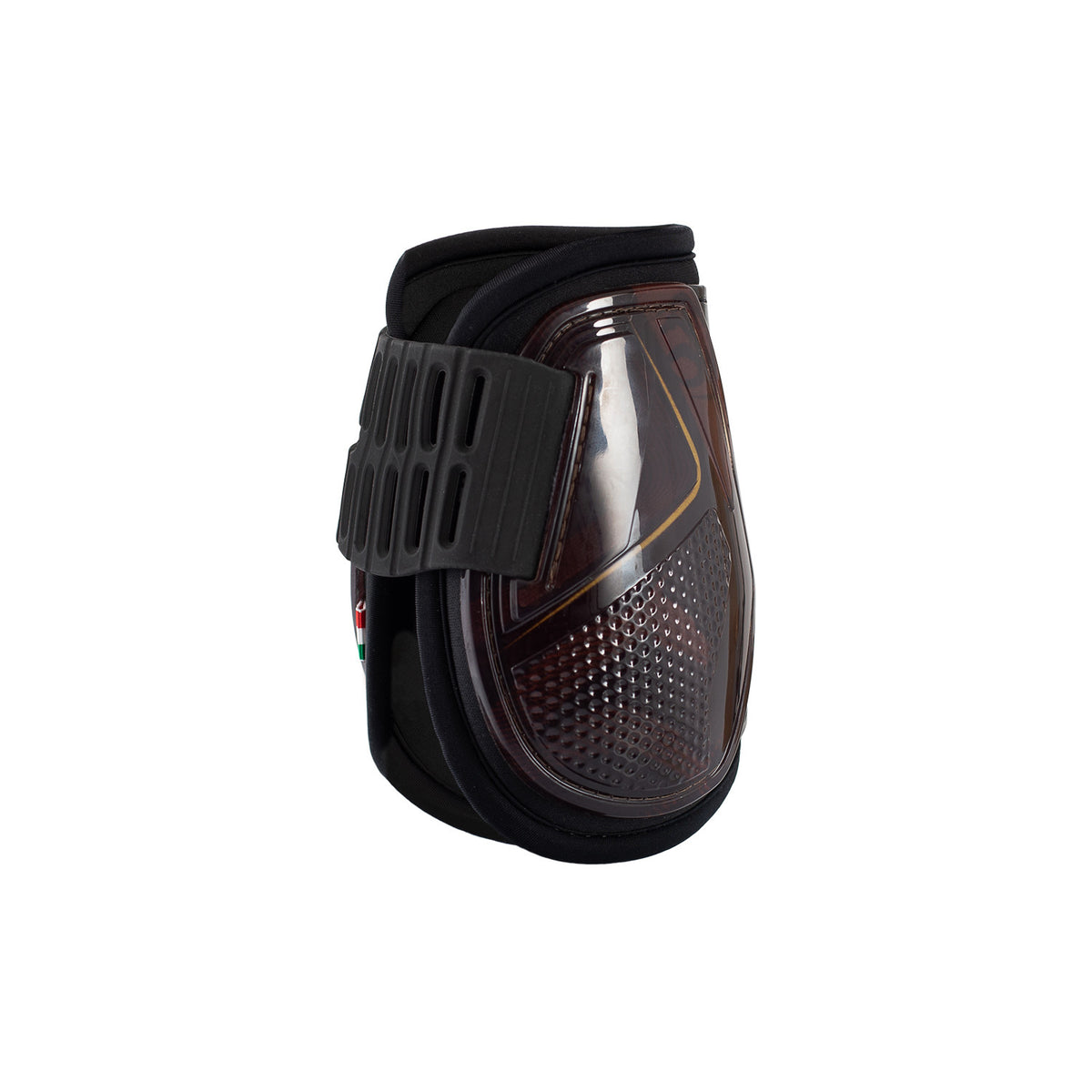 Acavallo Opera fetlock boots elastic and button fastening