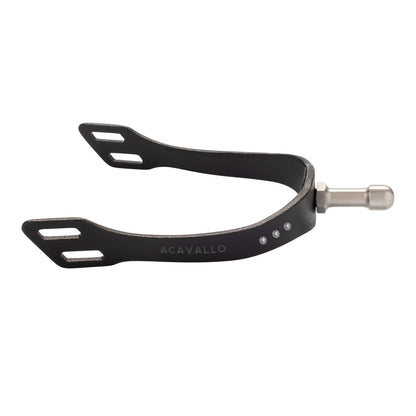 Acavallo Arena Aluplus 2.0 spurs with rhinestones