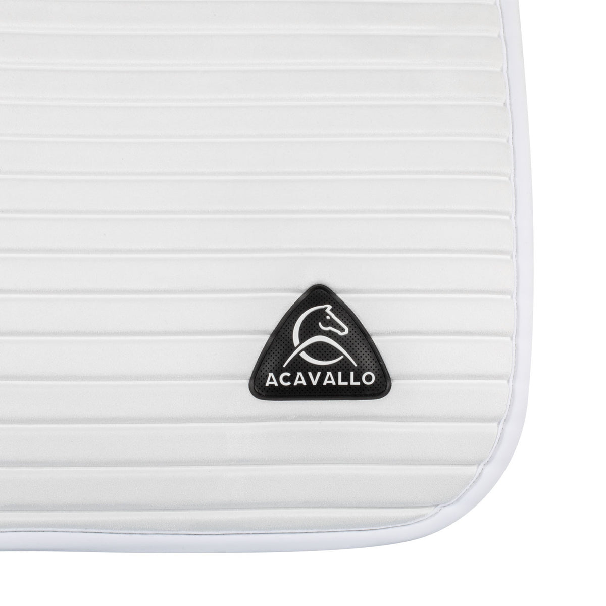 Acavallo Sublime striped jumping saddle pad in technical fabric
