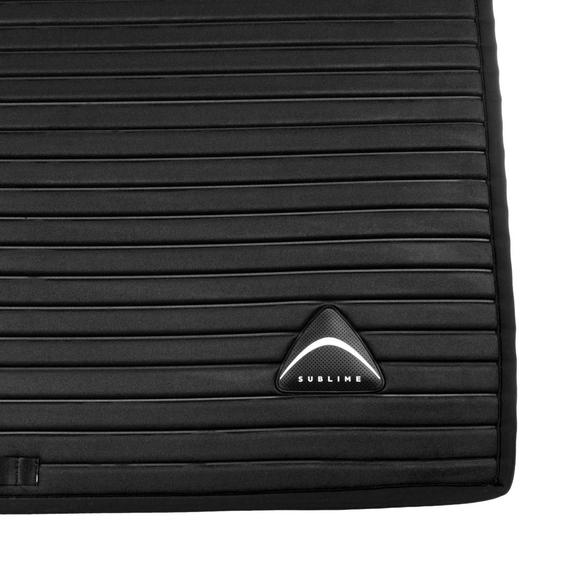Acavallo Sublime striped dressage saddle pad in technical fabric