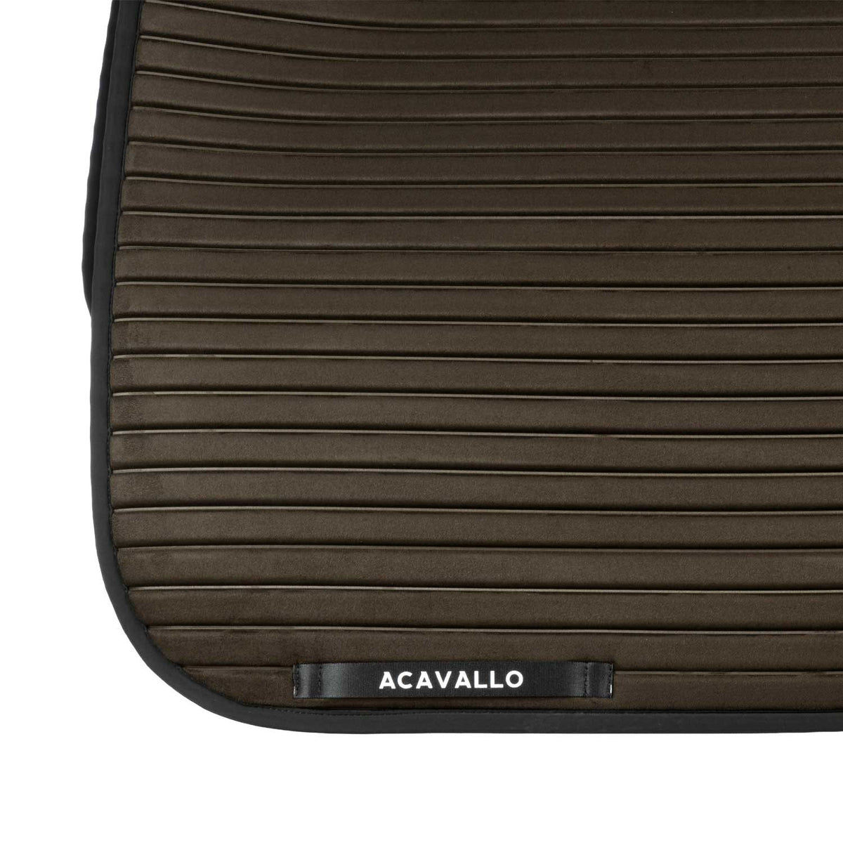 Acavallo Sublime striped dressage saddle pad in technical fabric
