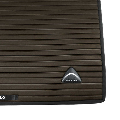 Acavallo Sublime striped dressage saddle pad in technical fabric
