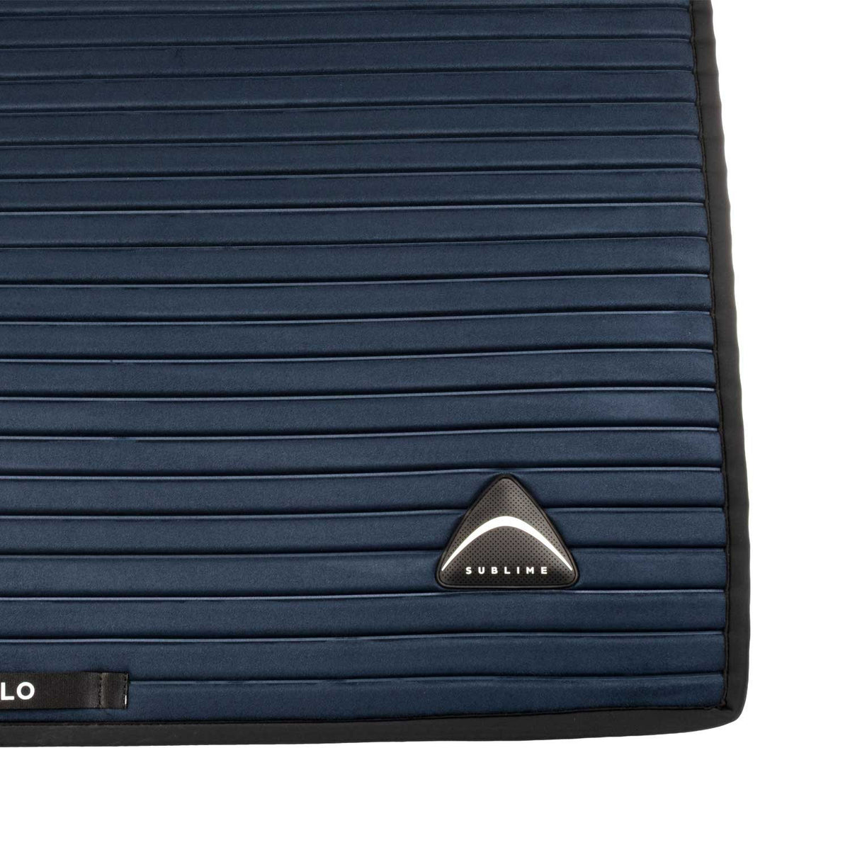 Acavallo Sublime striped dressage saddle pad in technical fabric