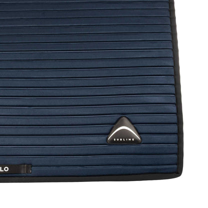 Acavallo Sublime striped dressage saddle pad in technical fabric