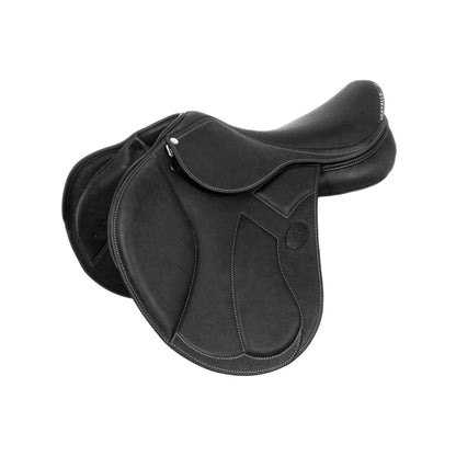 Acavallo Modigliani jumping saddle wool panels