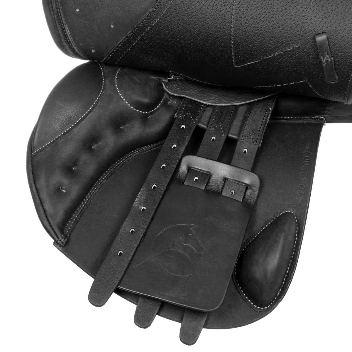 Acavallo Modigliani jumping saddle wool panels