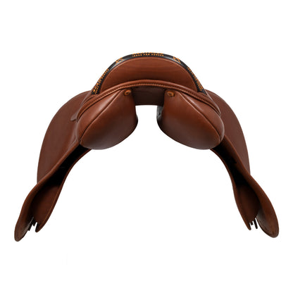 Acavallo Modigliani jumping saddle wool panels