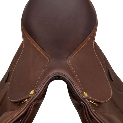 Acavallo Modigliani jumping saddle wool panels