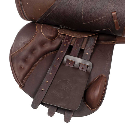 Acavallo Modigliani jumping saddle wool panels