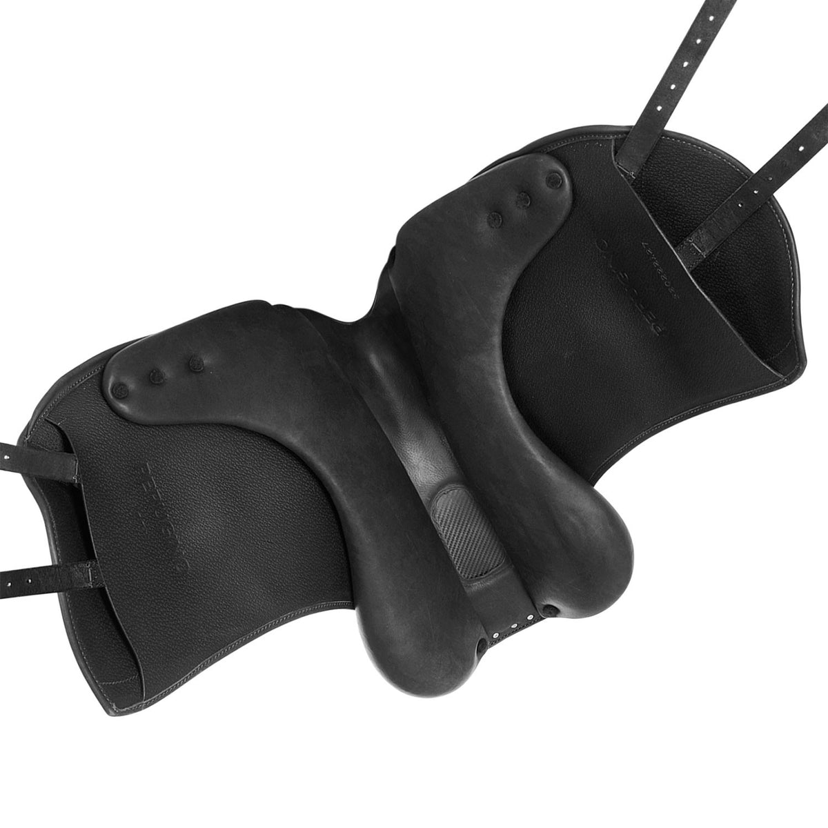 Acavallo Perugino dressage saddle short knee blocks
