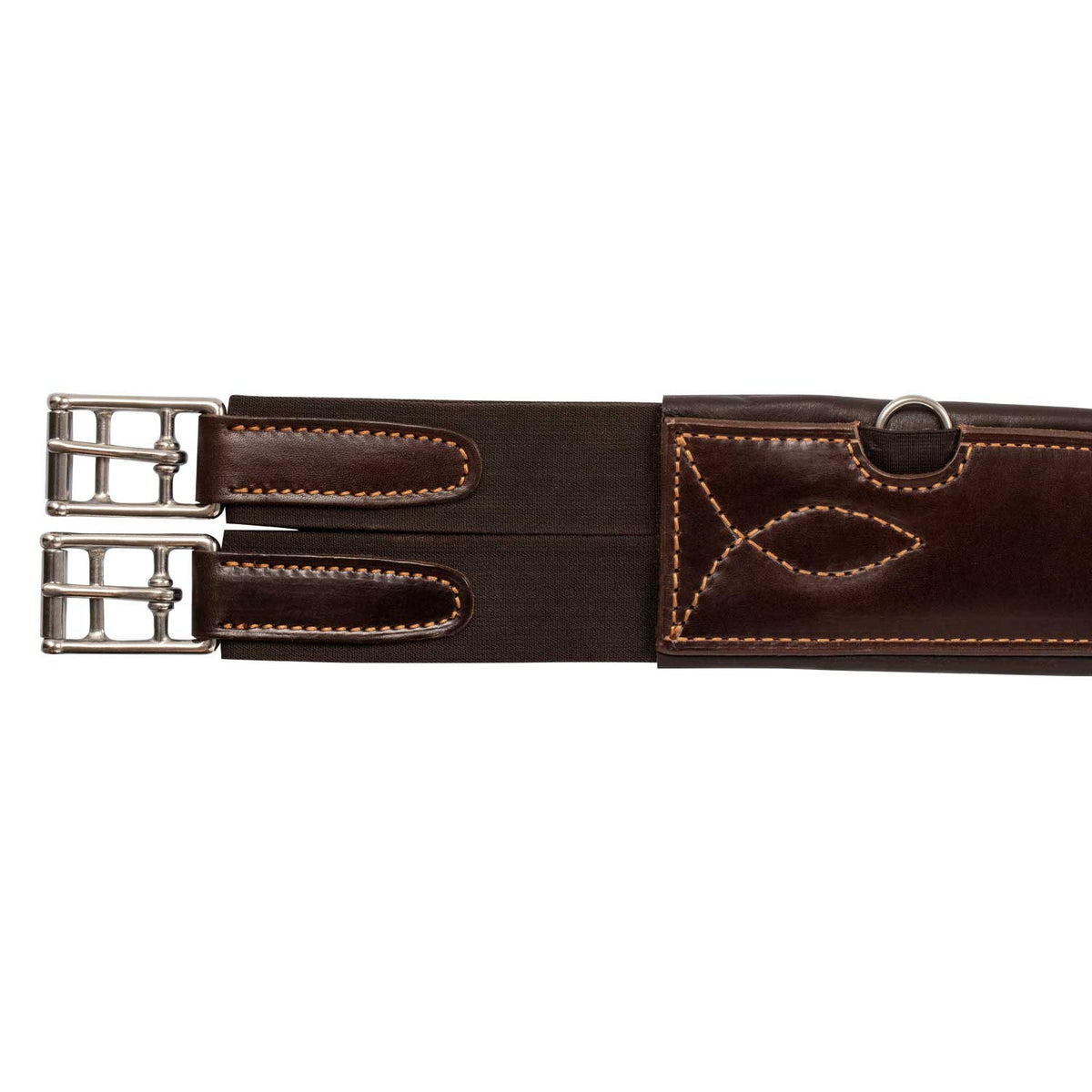 Acavallo Anatomical jumping girth calfskin