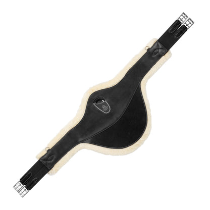 Acavallo Jumping stud guard girth removable faux sheepskin