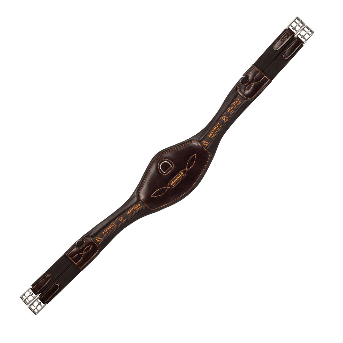 Acavallo Anatomical jumping girth leather