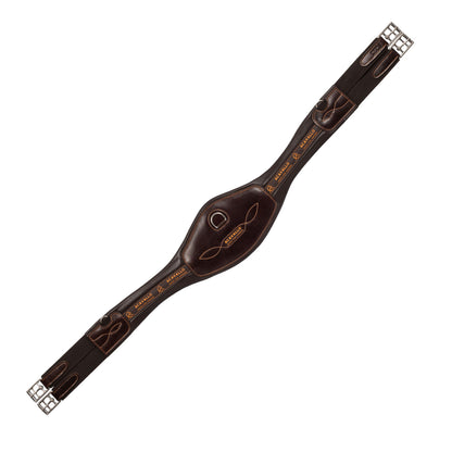 Acavallo Anatomical jumping girth leather