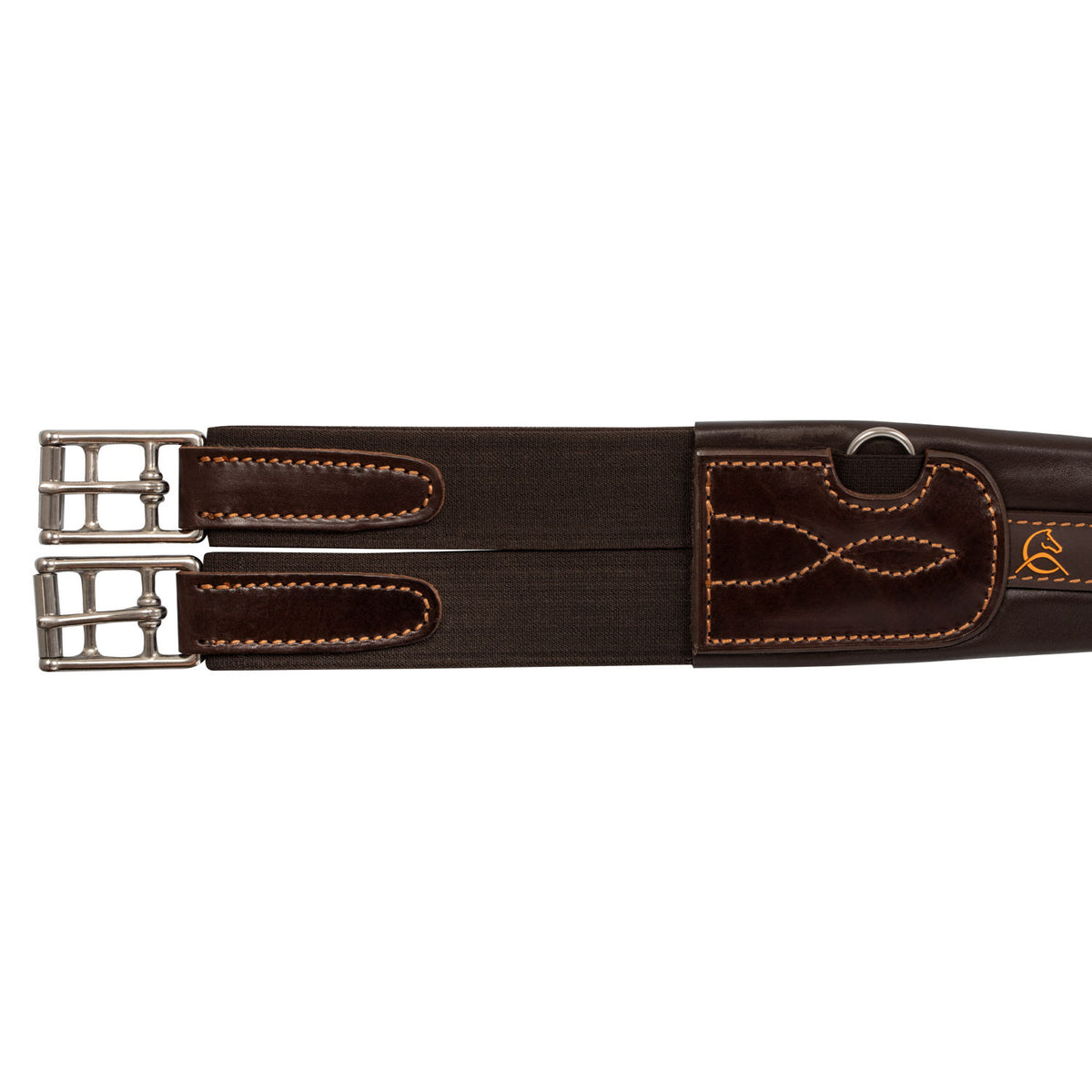 Acavallo Anatomical jumping girth leather