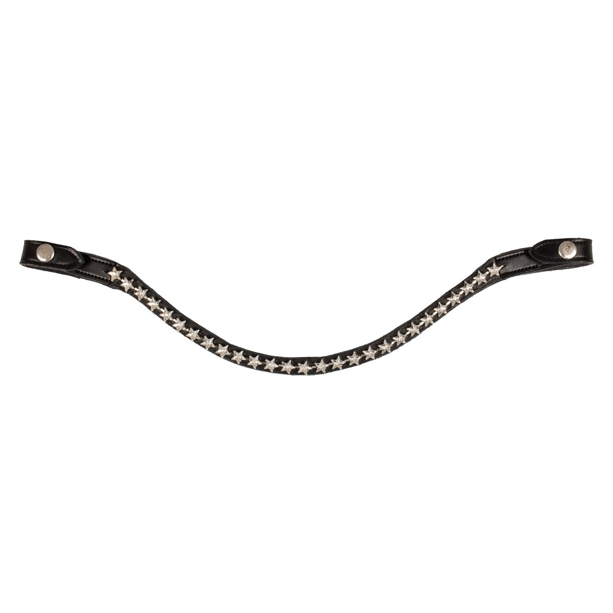 Acavallo Browband calfskin & starry crystals