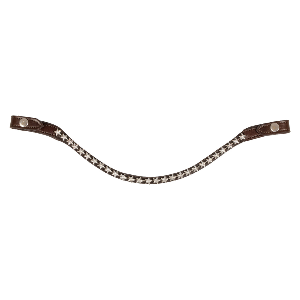 Acavallo Browband calfskin & starry crystals